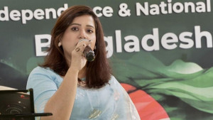 সাড়া ফেলেছে ন্যান্সির ‘নেতা আসছে’