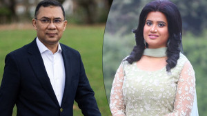 তারেক রহমানকে নিয়ে ন্যান্সির গান ‘নেতা আসছে’