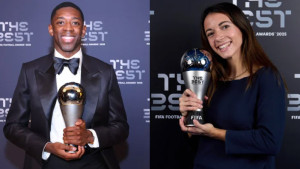 ডেম্বেলের রাতে কারা জায়গা পেল ফিফা বেস্ট একাদশে