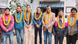 দিনাজপুর টিভি জার্নালিস্ট অ্যাসোসিয়েশনের সভাপতি মুর্শেদ, সাধারণ সম্পাদক সুলতান