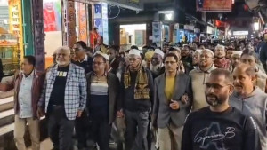 তফসিল ঘোষণাকে স্বাগত জানিয়ে বিএনপির আনন্দ মিছিল