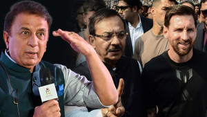 এক ঘণ্টার কথা, ২০ মিনিটেই বিদায়; গাভাস্কারের প্রশ্ন মেসিকে ঘিরে