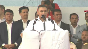 নিরাপদ বাংলাদেশ গড়ে তোলার প্রত্যয় তারেক রহমানের