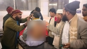 সিরাজগঞ্জে জামায়াতের এমপি প্রার্থীর ওপর হামলা, আহত ১০