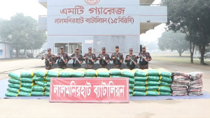 সীমান্তে ২৮ লাখ টাকার ভারতীয় শাল ও জিরা  জব্দ