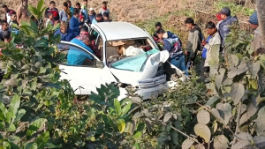 কুয়াকাটা থেকে ফেরার পথে ধানক্ষেতে গাড়ি, আহত ৫