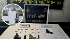 হাদিকে গুলির ঘটনায় ব্যবহৃত অস্ত্র যেভাবে উদ্ধার করল র‌্যাব