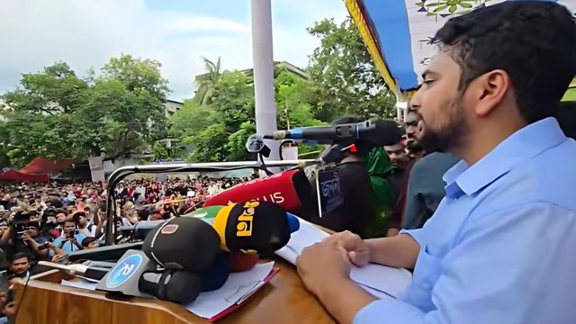 গণভবন জয় করেছি, এবার সংসদ জয় করব ইনশাআল্লাহ: নাহিদ ইসলাম