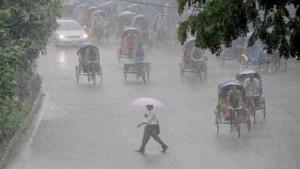 দেশের চার বিভাগে ভারী বৃষ্টির পূর্বাভাস