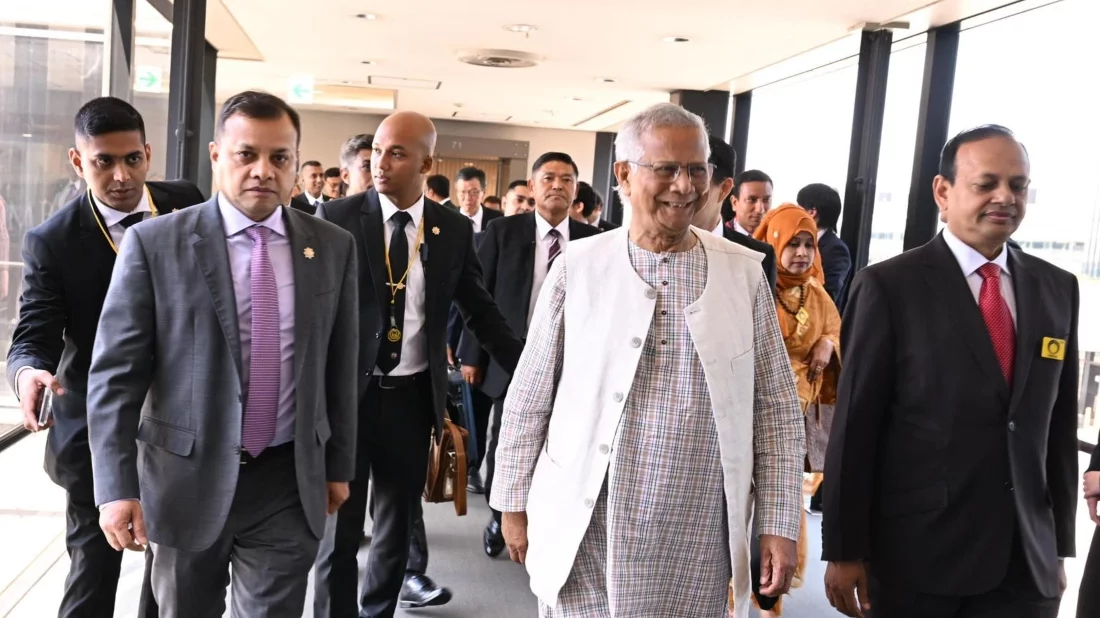 জাপান পৌঁছেছেন প্রধান উপদেষ্টা