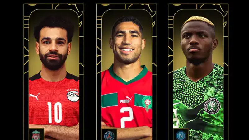 আফ্রিকার সেরার দৌড়ে তিন তারকা