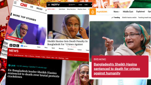 শেখ হাসিনার রায় নিয়ে কী বলছে ভারতের গণমাধ্যম