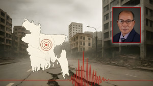 সামনে আরও বড় ভূমিকম্পের শঙ্কা রয়েছে, নাগরিক প্রতিদিনকে বিশেষজ্ঞ ড. হুমায়ুন