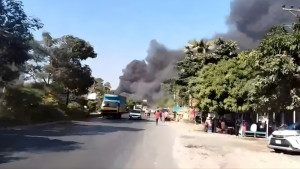 গাজীপুরে কেমিক্যাল কারখানায় ভয়াবহ আগুন