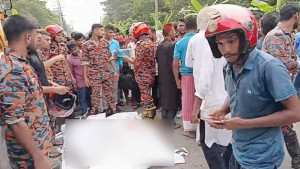 নোয়াখালীতে ট্রাকচাপায় প্রাণ গেল অটোরিকশার ৬ যাত্রীর