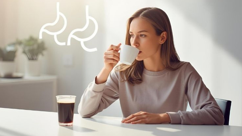 খালি পেটে কফি খেলে কী হয়