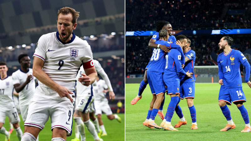 ইংল্যান্ড অপরাজেয়, পিছিয়ে থেকেও ফ্রান্সের ঝলক