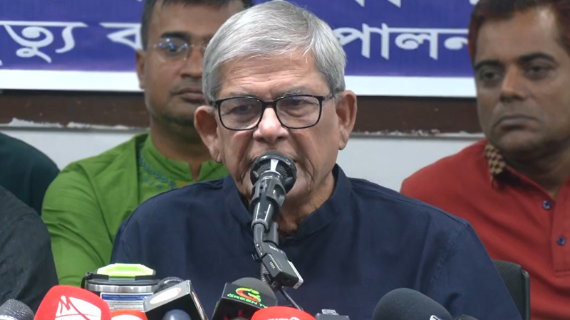 সব রাজনৈতিক দলকে ঐক্যবদ্ধ হওয়ার আহ্বান ফখরুলের