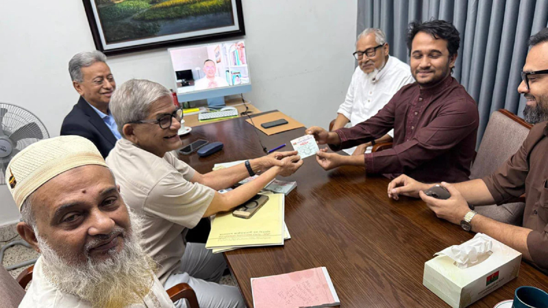 বিএনপিতে যোগ দিলেন শহীদ মীর মুগ্ধের ভাই স্নিগ্ধ