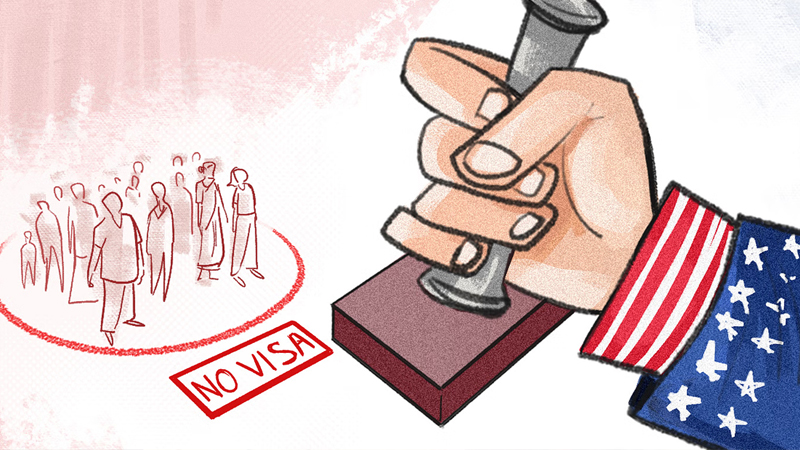 আফগানদের ভিসা দেবে না যুক্তরাষ্ট্র