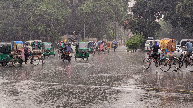 আজও বজ্রবৃষ্টির সম্ভাবনা