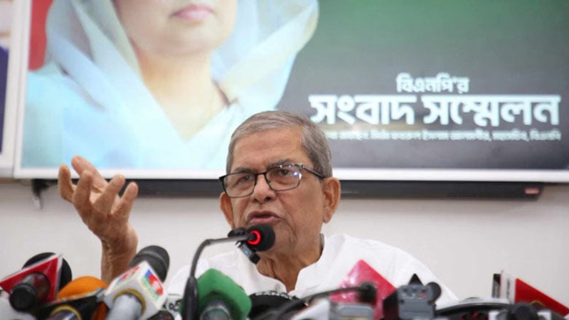 দেশে নৈরাজ্য সৃষ্টি করার প্রক্রিয়া চলছে: মির্জা ফখরুল