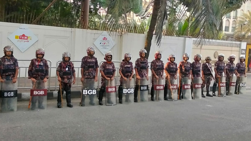 ঢাকা ও আশপাশের জেলায় বিজিবি মোতায়েন