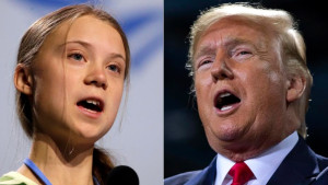 ট্রাম্পের মন্তব্যের কড়া জবাব দিলেন গ্রেটা থুনবার্গ