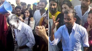 রিয়া মনিকে তালাক দিয়ে দুধ দিয়ে গোসল করলেন হিরো আলম