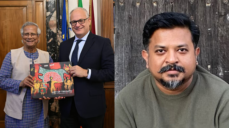 ড. ইউনূস ও রোমের মেয়রের সাক্ষাৎ ঘিরে প্রশ্ন জুলকারনাইন সায়েরের