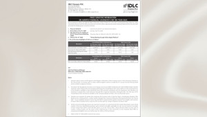 Price Sensitive Information of IDLC Finance PLC.