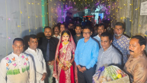 হরিজন সম্প্রদায়ের মা-হারা কনের বিয়েতে গাজীপুরের ডিসি