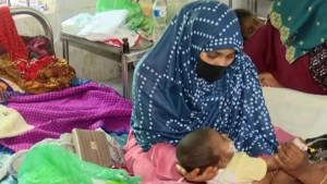 রাজশাহীতে হামের উপসর্গে আরও এক শিশুর মৃত্যু