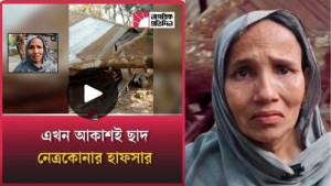 হাফসাকে ঘর দেওয়ার আশ্বাস এমপি'র