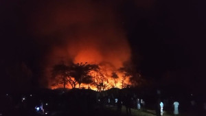মশার কয়েল থেকে অগ্নিকাণ্ড, পুড়ে ছাই ১৪ বসতঘর
