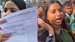 বিএনপির মনোনয়ন ফরম নিলেন সেই ফারজানা সিঁথি