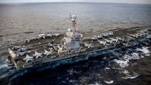 যুক্তরাষ্ট্রে ফিরে যাচ্ছে বৃহত্তম রণতরি, যুদ্ধ কি শেষ?