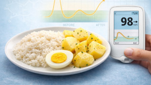 যেভাবে আলু-ভাত খেলেও রক্তে শর্করা বড় লাফে দেবে না