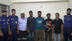 শহরে যুবলীগের মিছিল, আটক ৫