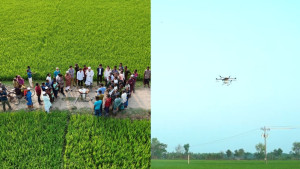 উইগ্রো-বারির সবুজ ড্রোন: ‘কৃষিতে নতুন যুগের সূচনা’