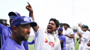 ২ দিনে টেস্ট শেষ করে শান্ত বললেন, ‘ঘুমাব, শুয়ে থাকব’