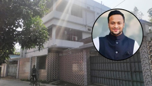 সাকিব আল হাসানের বাড়িতে হামলা