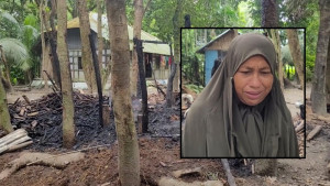 ‘আগুনে শেষ হয়ে গেল সংসারের আয়ের শেষ ভরসাটুকুও’