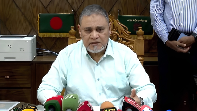 রাষ্ট্রপতি নির্বাচনের ফল তাৎক্ষণিক ঘোষণা হবে: সিইসি