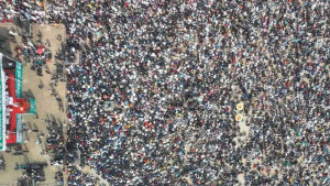 জামায়াতের সমাবেশ, কানায় কানায় পূর্ণ তিস্তা ব্যারেজ মাঠ