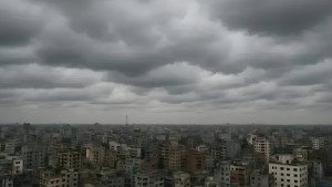 আজ ঢাকার আকাশ মেঘলা থাকবে
