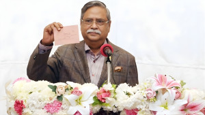 ভোট দিলেন রাষ্ট্রপতি