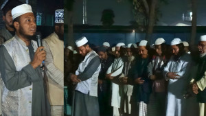 সড়ক দুর্ঘটনায় নিহতদের জানাজা পড়ালেন সংসদ সদস্য