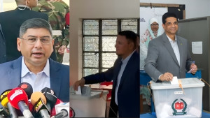 ৩ বাহিনীর প্রধানের কে কোথায় ভোট দিলেন