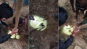 নলকূপের গর্তে পড়া শিশুটিকে বাঁচানো গেল না